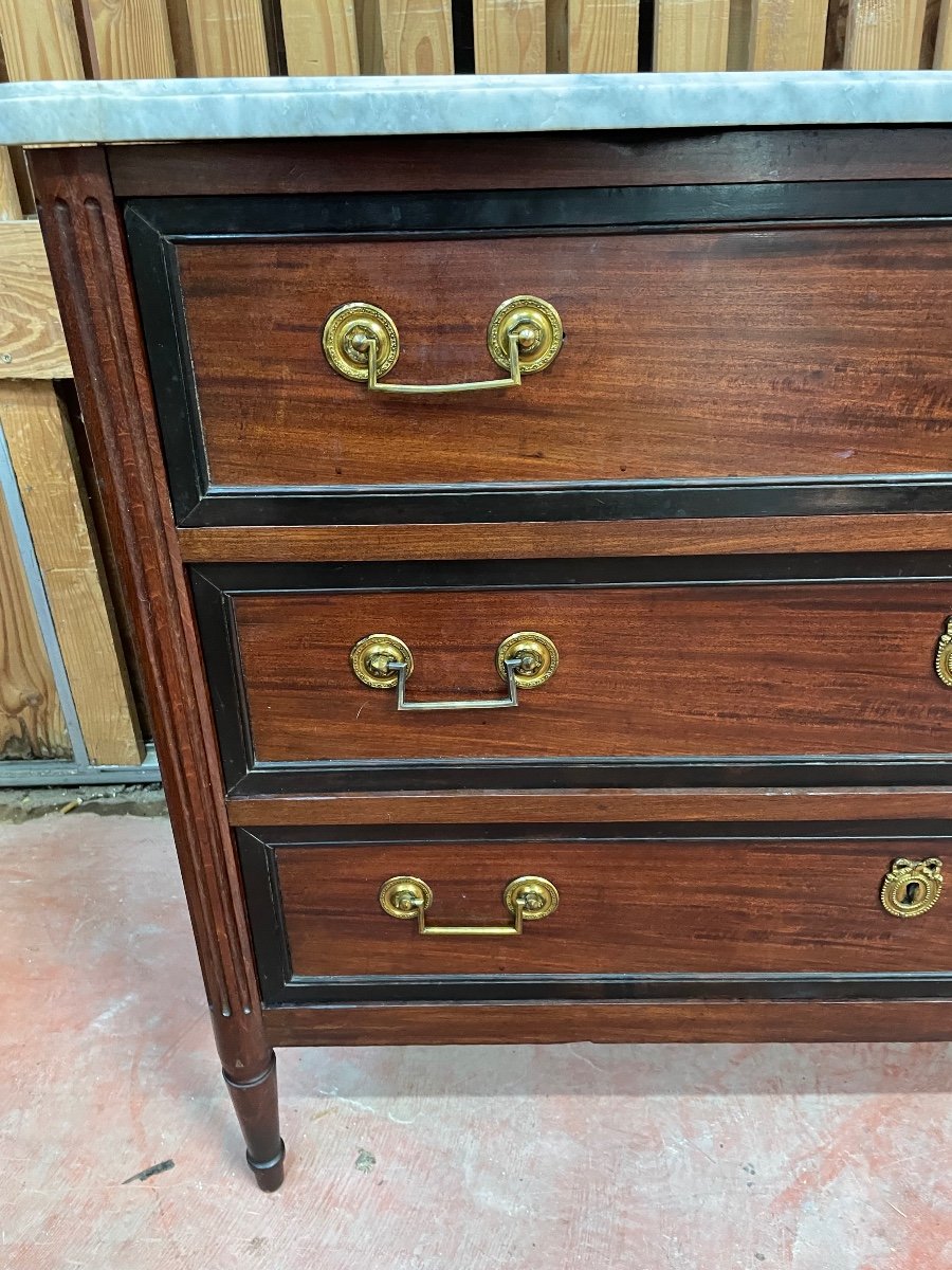 Louis XVI Period Chest Of Drawers -photo-4