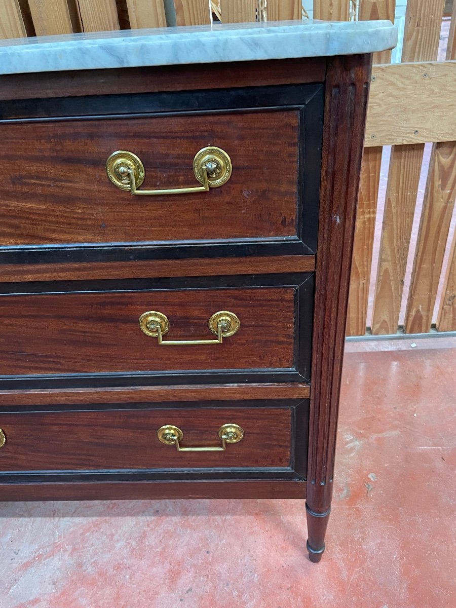 Louis XVI Period Chest Of Drawers -photo-2