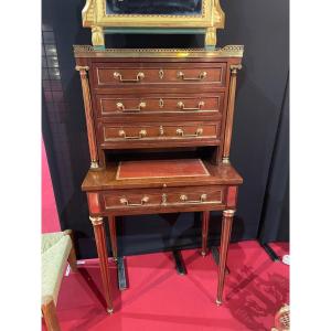 Small Louis XVI Style Bonheur Du Jour Desk 