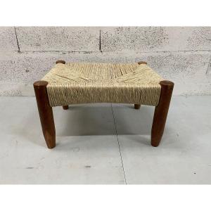 Small Stool Or Footrest Dlg By Guillerme And Chambron 