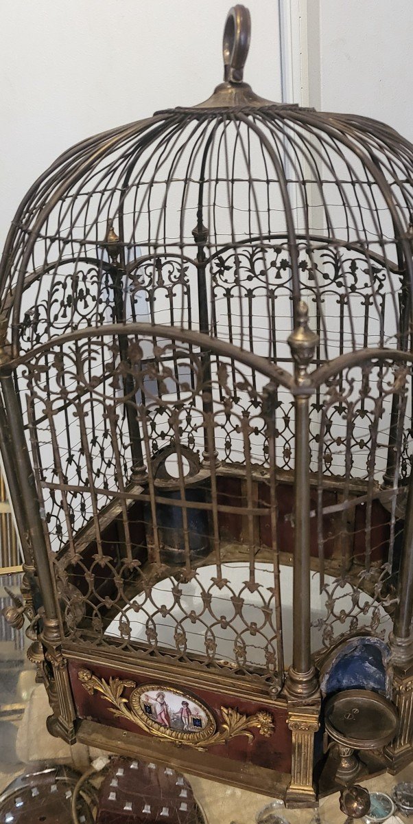 Cage à Oiseau De Jaquet Droz XVIII Ieme Siècle Le-photo-2