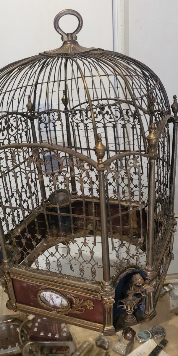 Cage à Oiseau De Jaquet Droz XVIII Ieme Siècle Le