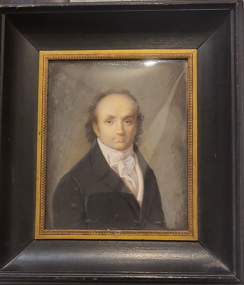 Portrait De Abraham Louis Breguet Vers 1798