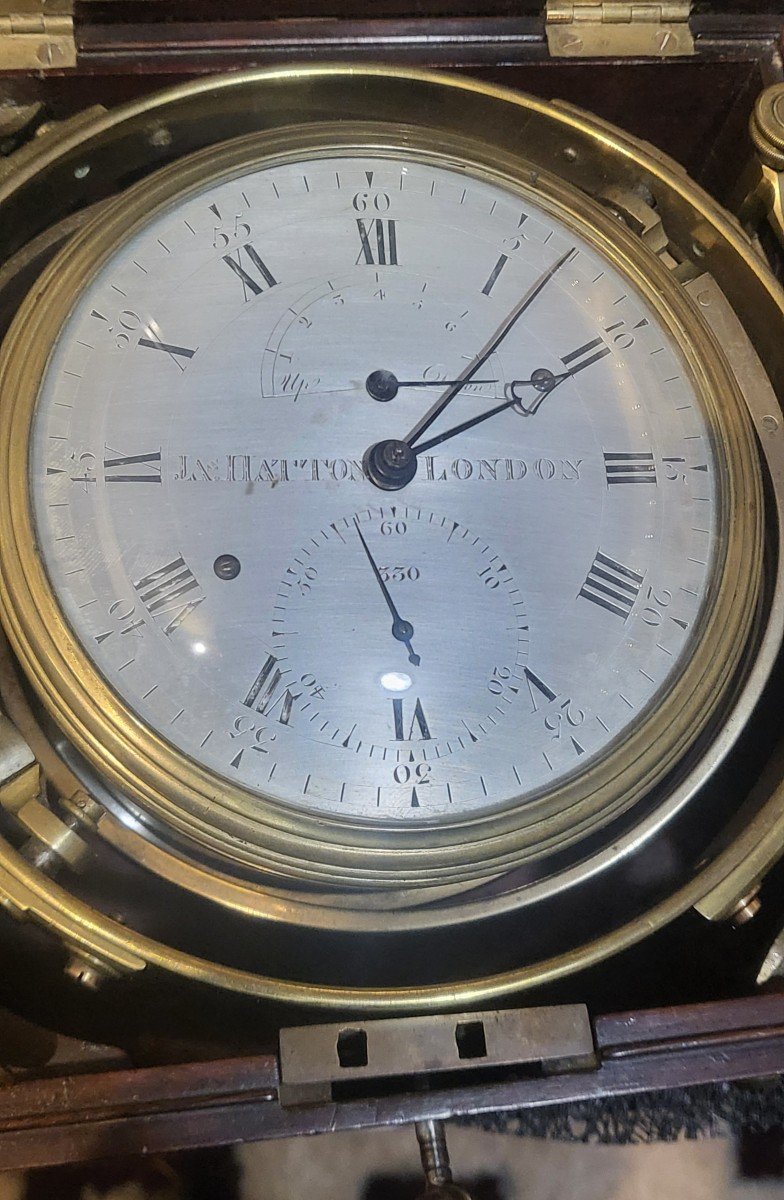 Chronometre De Marine De Hatton 8 jours circa 1810