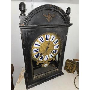 Religious Clock By Gosselin In Paris Circa 1700