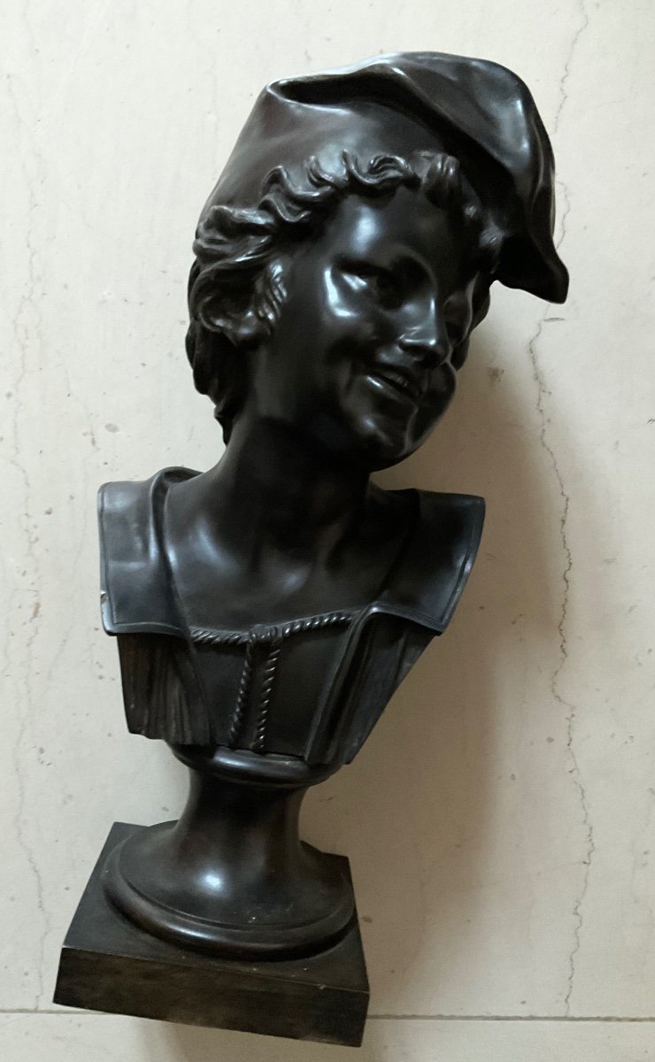 Neapolitan Fisherman Bronze Bust -photo-2