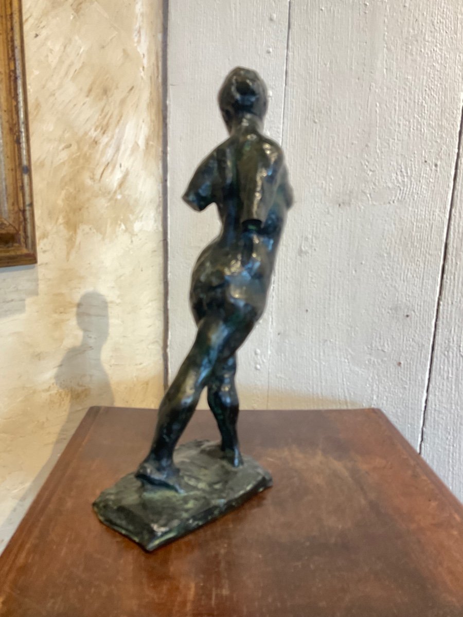 Femme Dans Le Genre Degas Bronze-photo-6