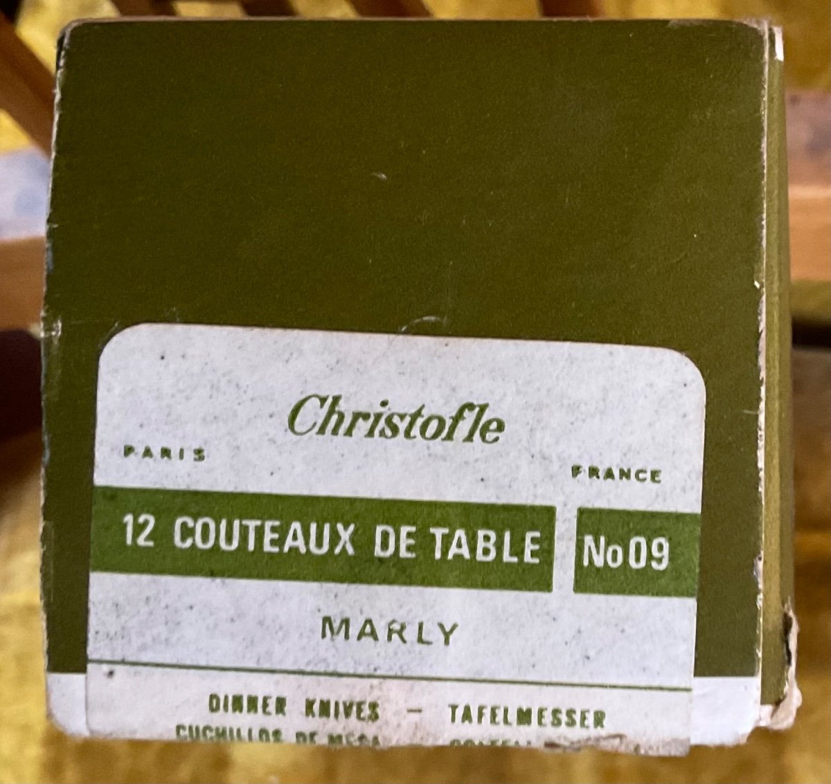 Douze Couteaux Marly Christofle