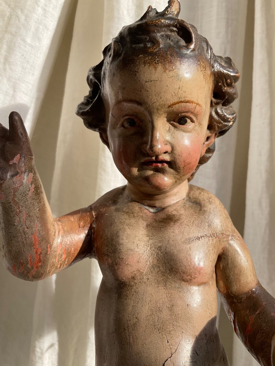 Statue Of Child Jesus Spain XVIIth-photo-2