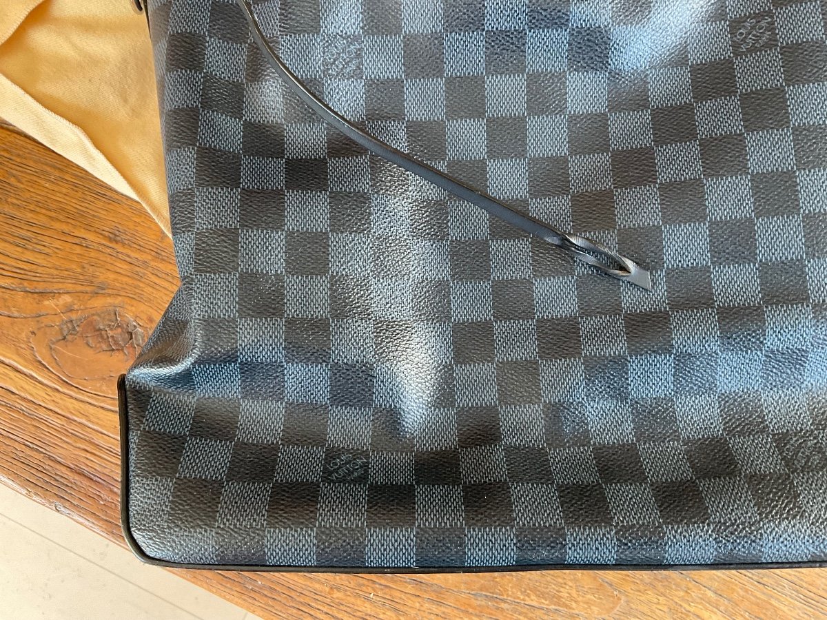 Sac Damier Bleu Louis Vuitton état Neuf-photo-1