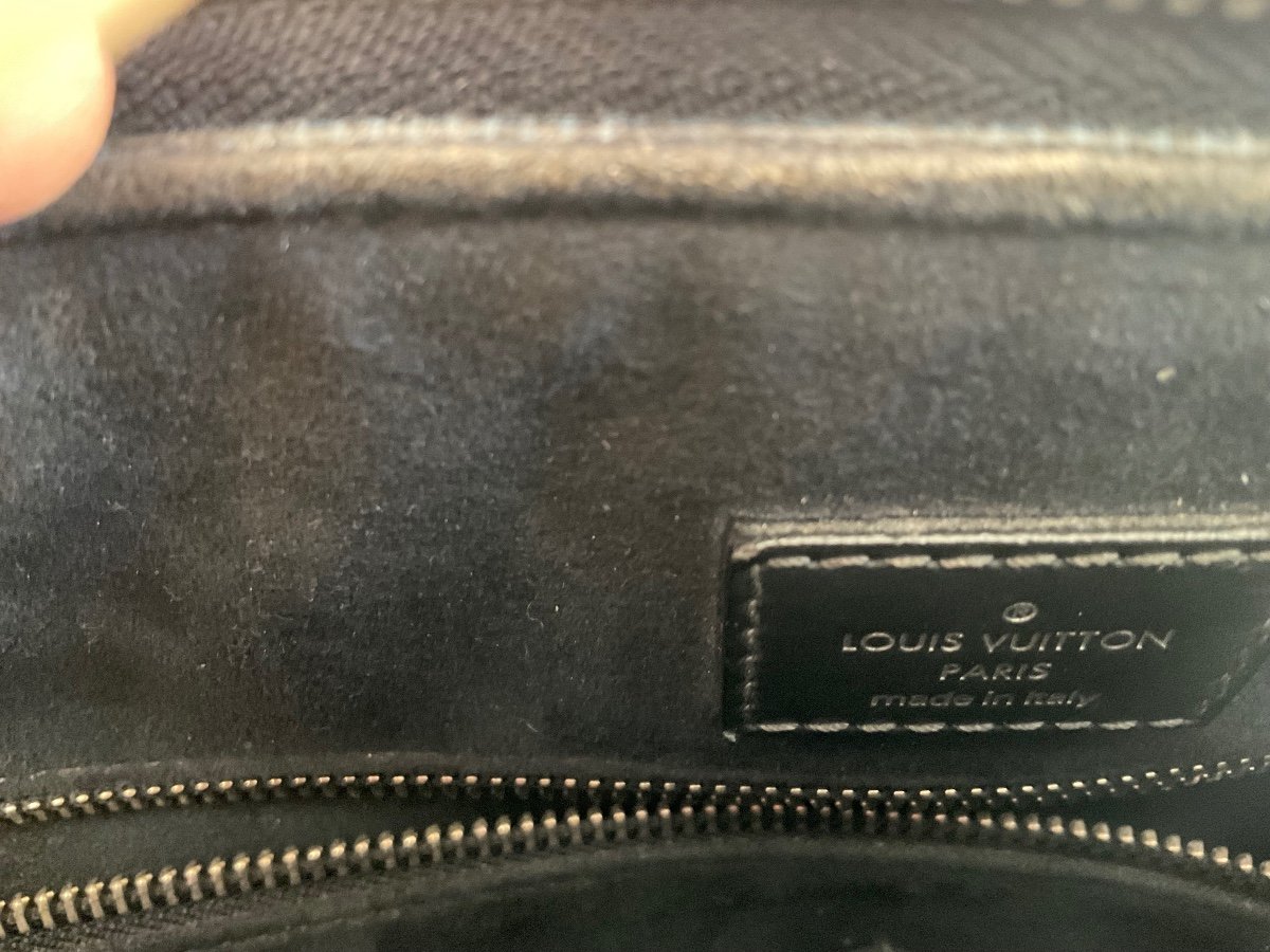 Sac Damier Bleu Louis Vuitton état Neuf-photo-2