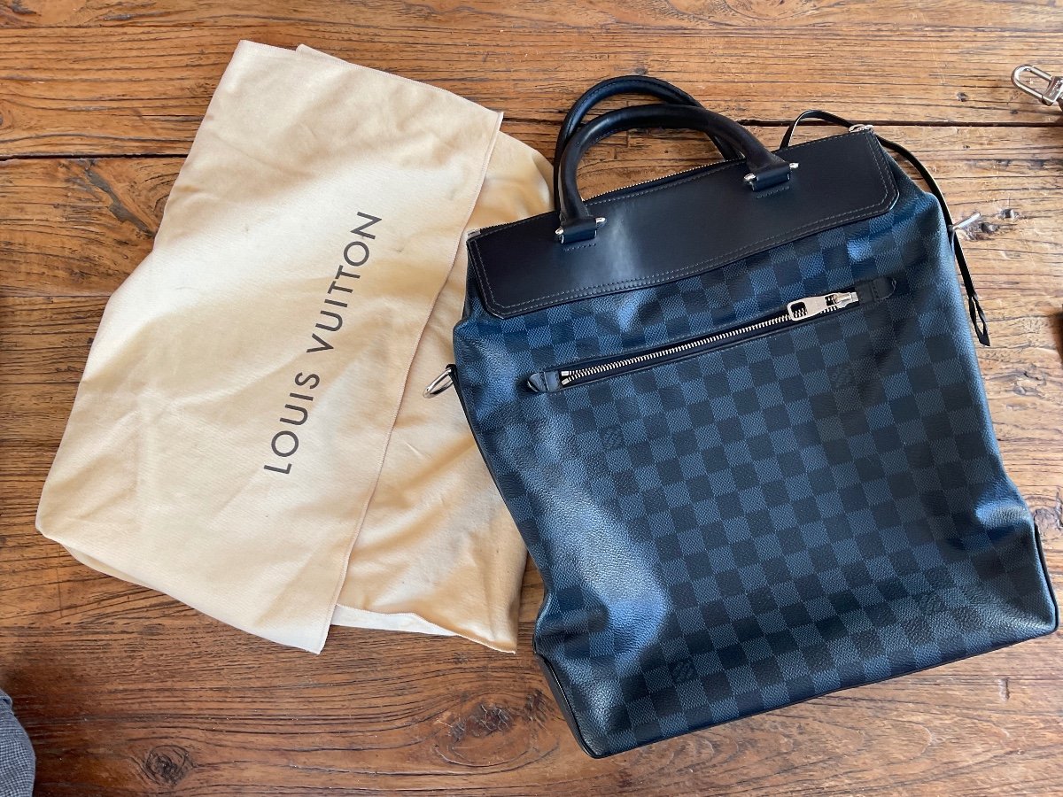 Sac Damier Bleu Louis Vuitton état Neuf