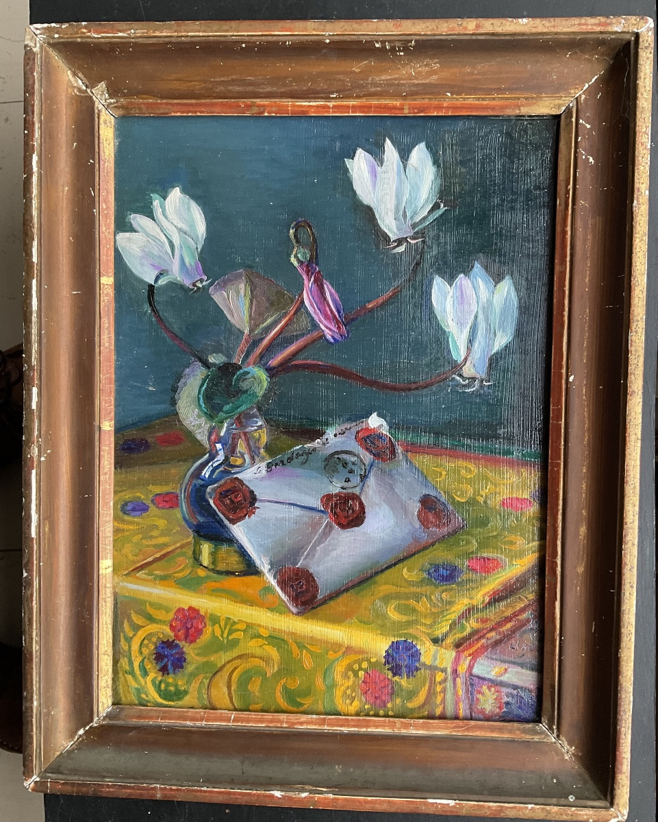 Still Life Algiers 1928 By Le Bordays-photo-3