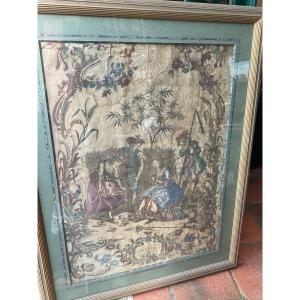 Rare Antique Wallpaper l'Este Contemporary Frame 