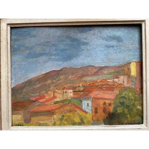 View Of The Cevennes From Chauvet