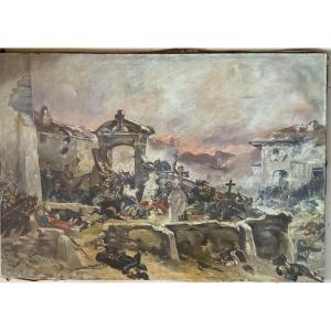 Battle Painting After De Neuville 