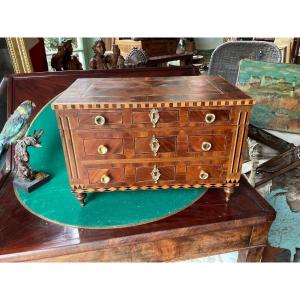 Transition Marquetry Chest Of Drawers Front 