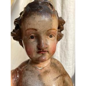 Statue Of Child Jesus Spain XVIIth