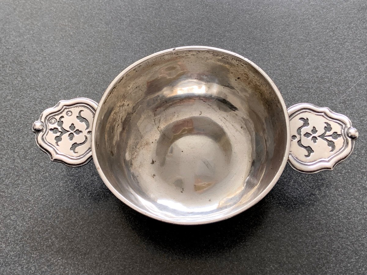 Taste-vin, Du XIXe Siècle, 1809-1819, Argent Massiv. French Silver Cognac Taster, Taste Vin,-photo-4