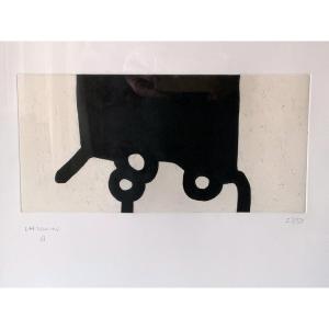 Eduardo Chillida - Bikaina XII (extraordinary XII), 1987