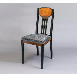 Joseph Maria Olbrich Art Nouveau Chair, Darmstadt Germany Circa 1905