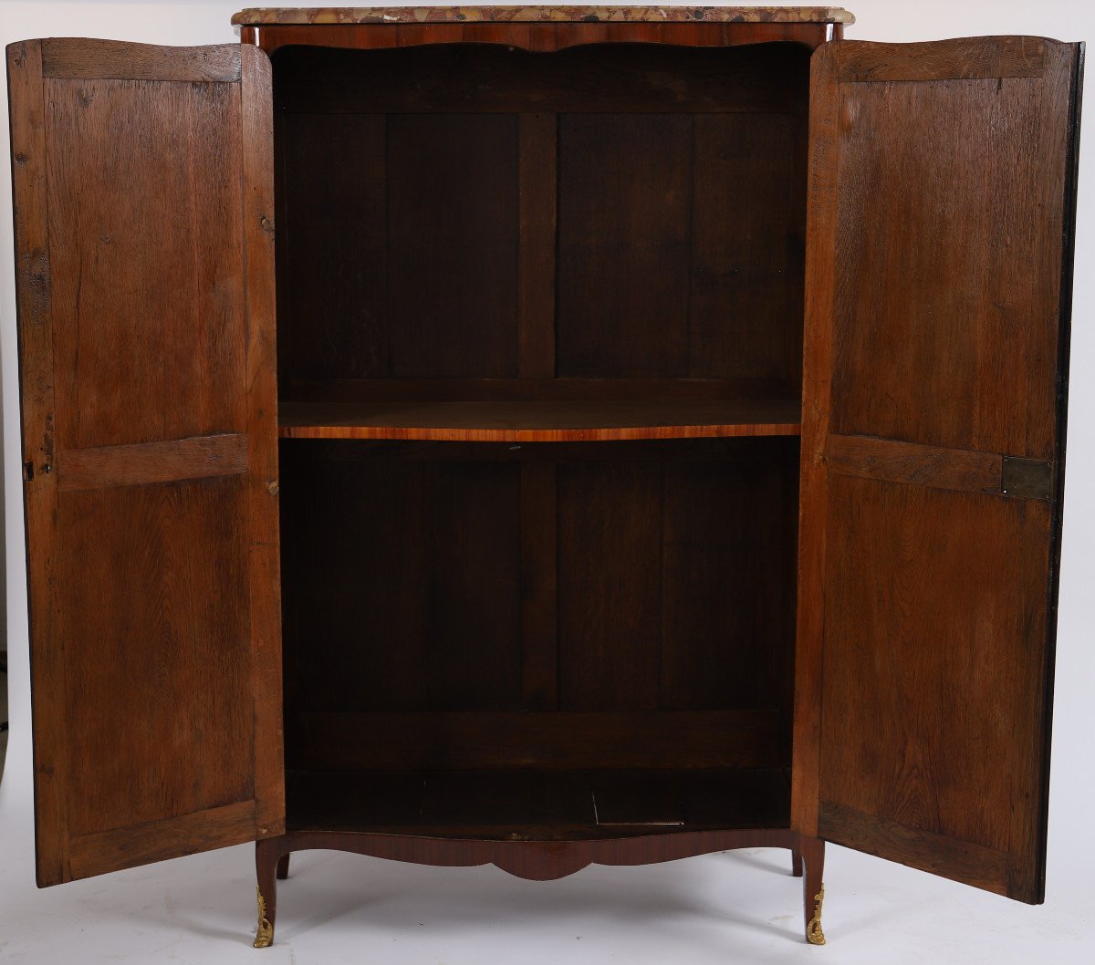 Rare Armoire Marquetée - Louis XV-photo-2