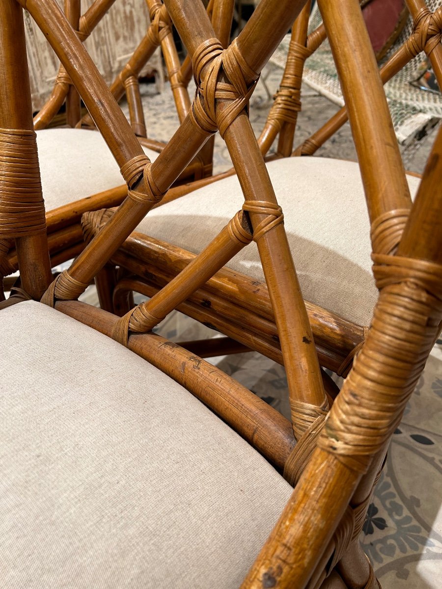 4 Bamboo Chairs-photo-1