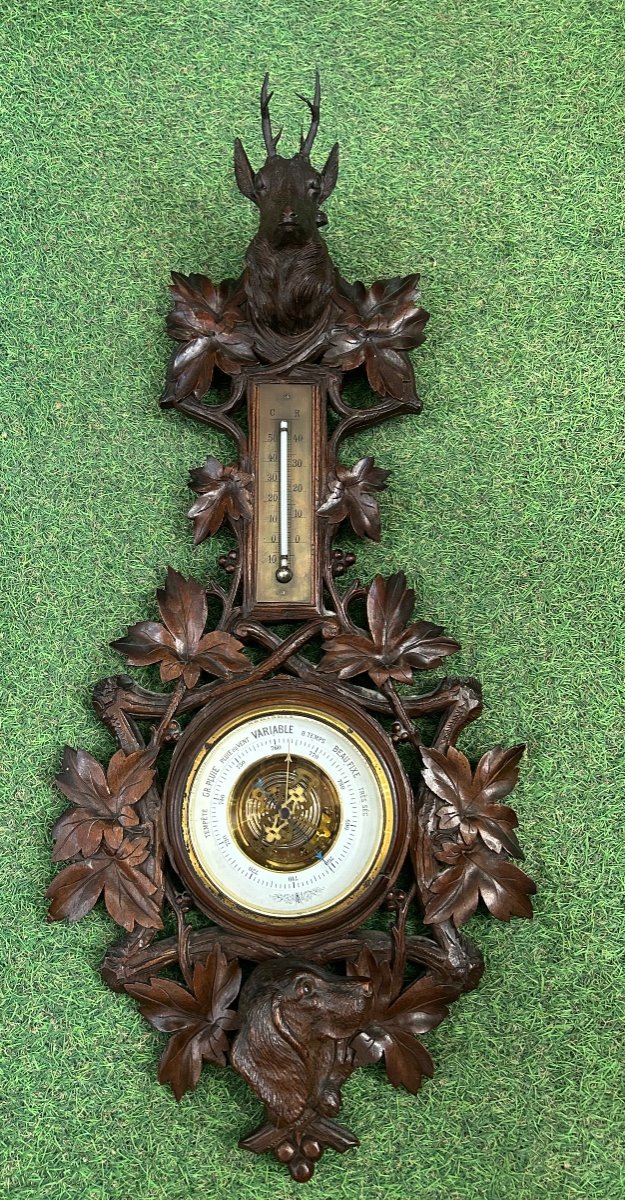 Black Forest Barometer Thermometer 