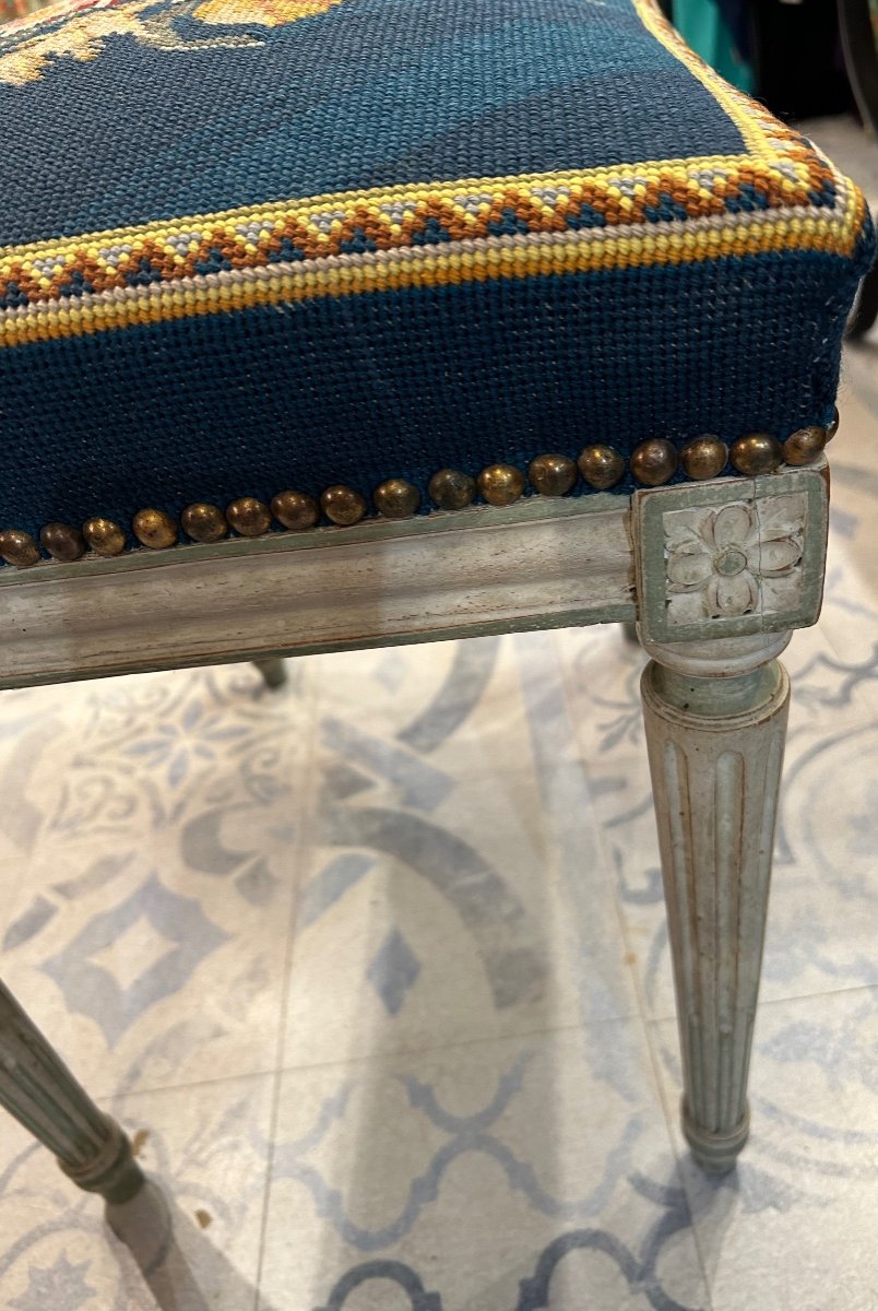 Tabouret Style Louis XVI-photo-1