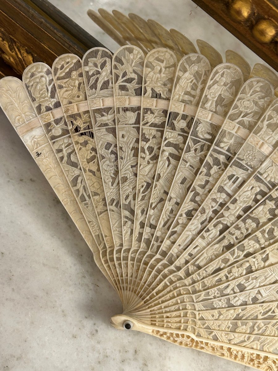 Chinese Ivory Fan -photo-2