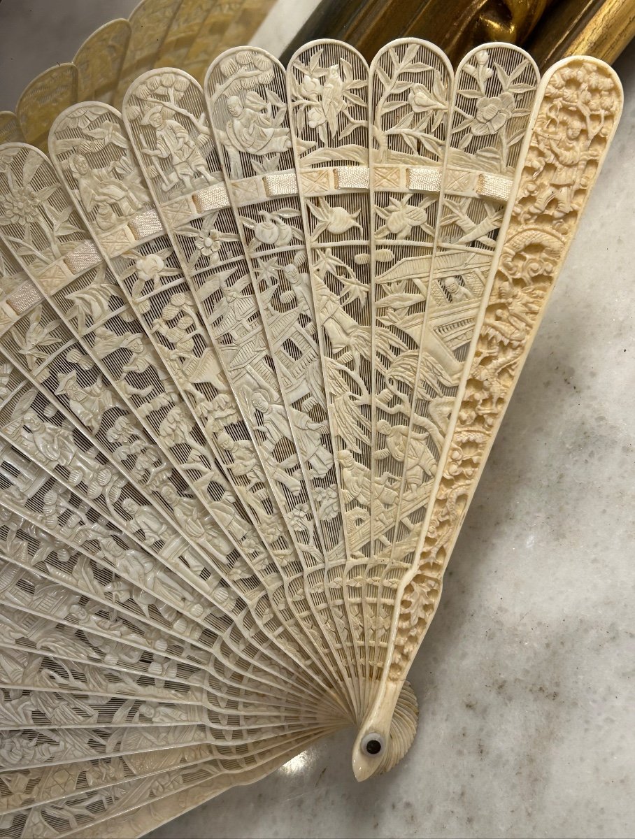 Chinese Ivory Fan -photo-3