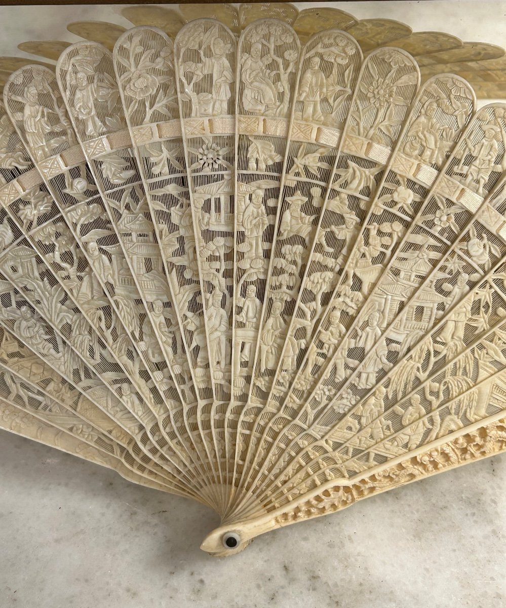 Chinese Ivory Fan -photo-2