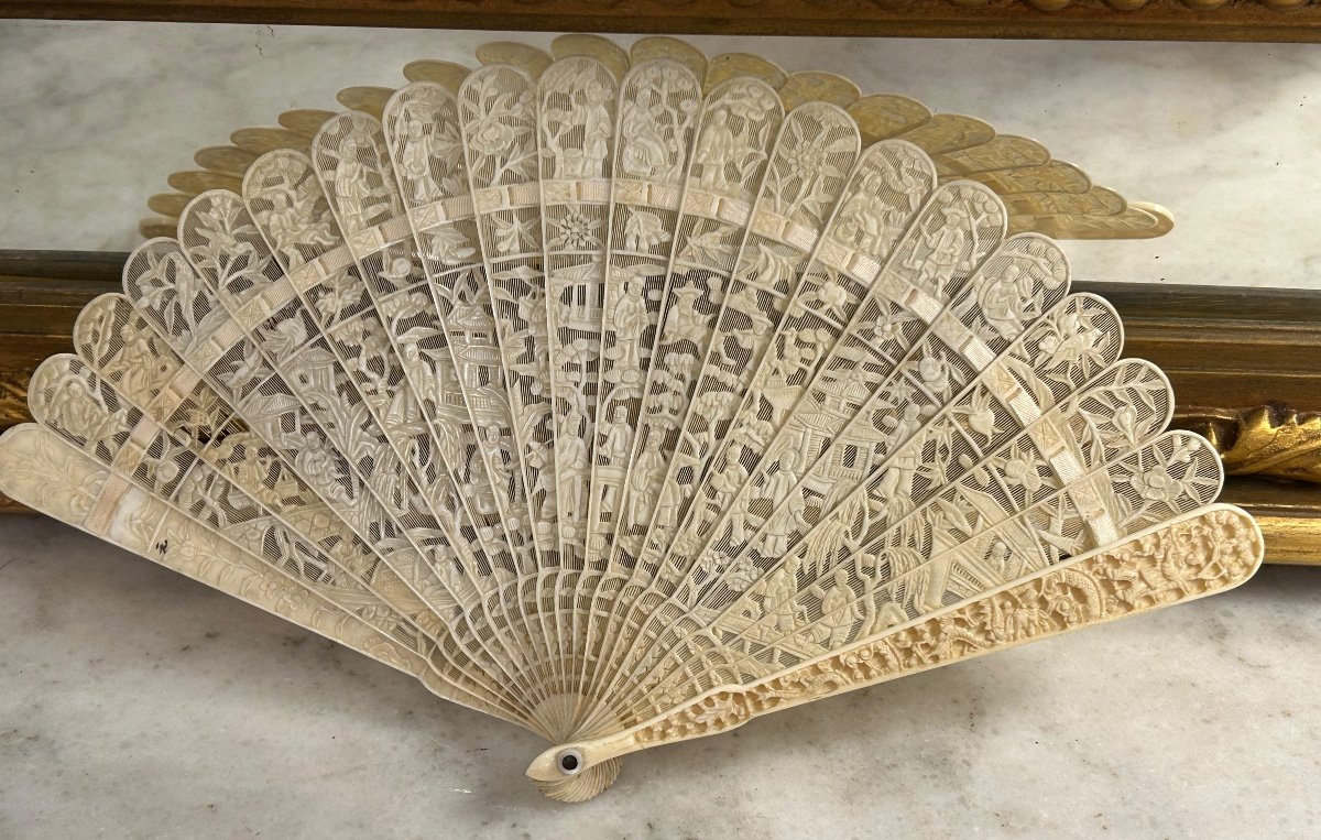 Chinese Ivory Fan -photo-4