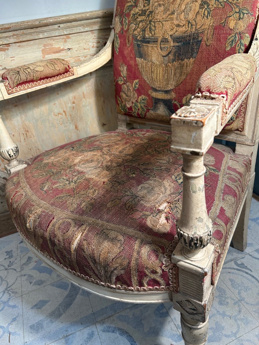 Fauteuil époque Directoire-photo-2