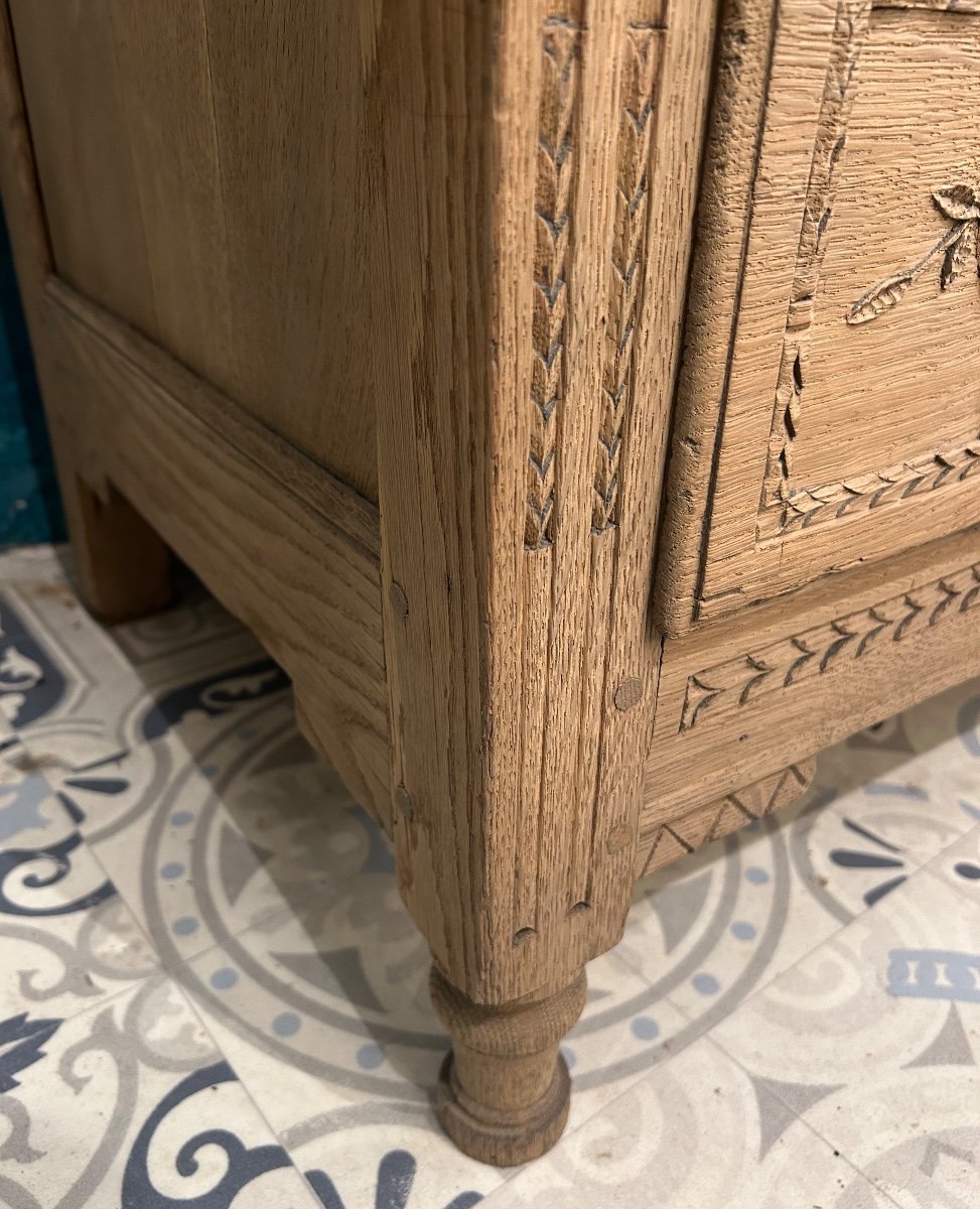 18th Century Liège Chest Of Drawers In Light Oak -photo-4