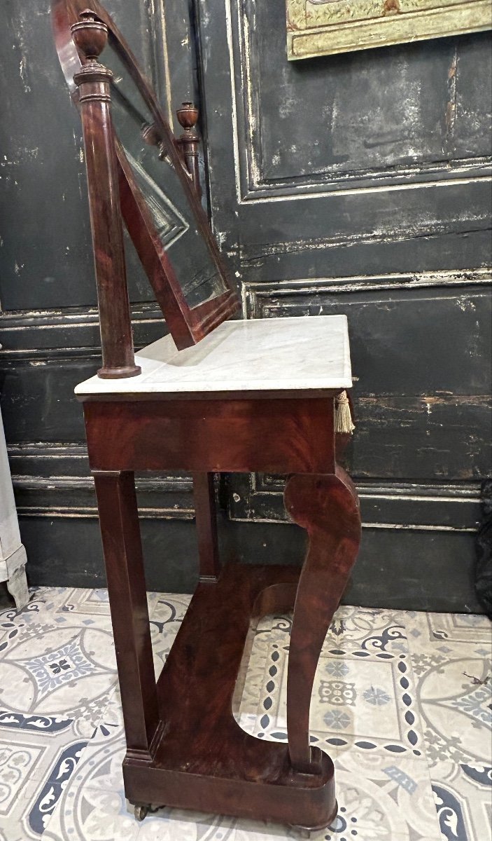 Empire Period Mahogany Dressing Table -photo-2