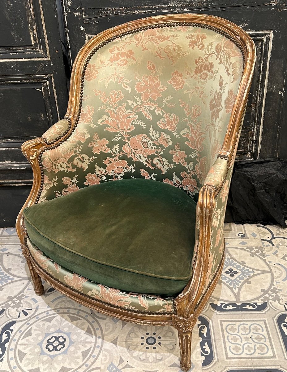 Bergère Gondole Style Louis XVI 