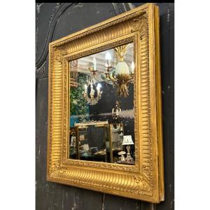 Miroir En Bois Doré 