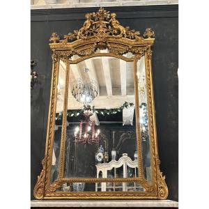 Miroir à Parcloses De Style Louis XVI 