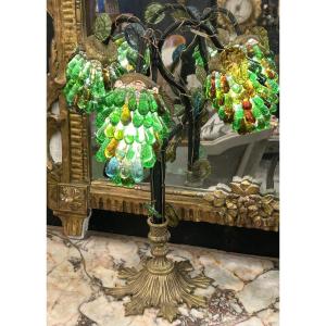 Lampe Murano ,Grappe de raisins 