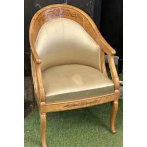 Fauteuil Gondole Charles X