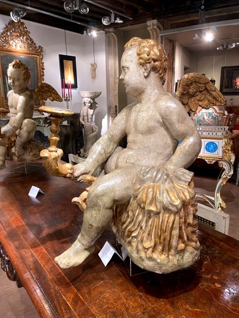 Pair Of Venetian Putti-photo-4