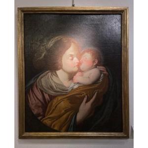 Virgin And Child Painting