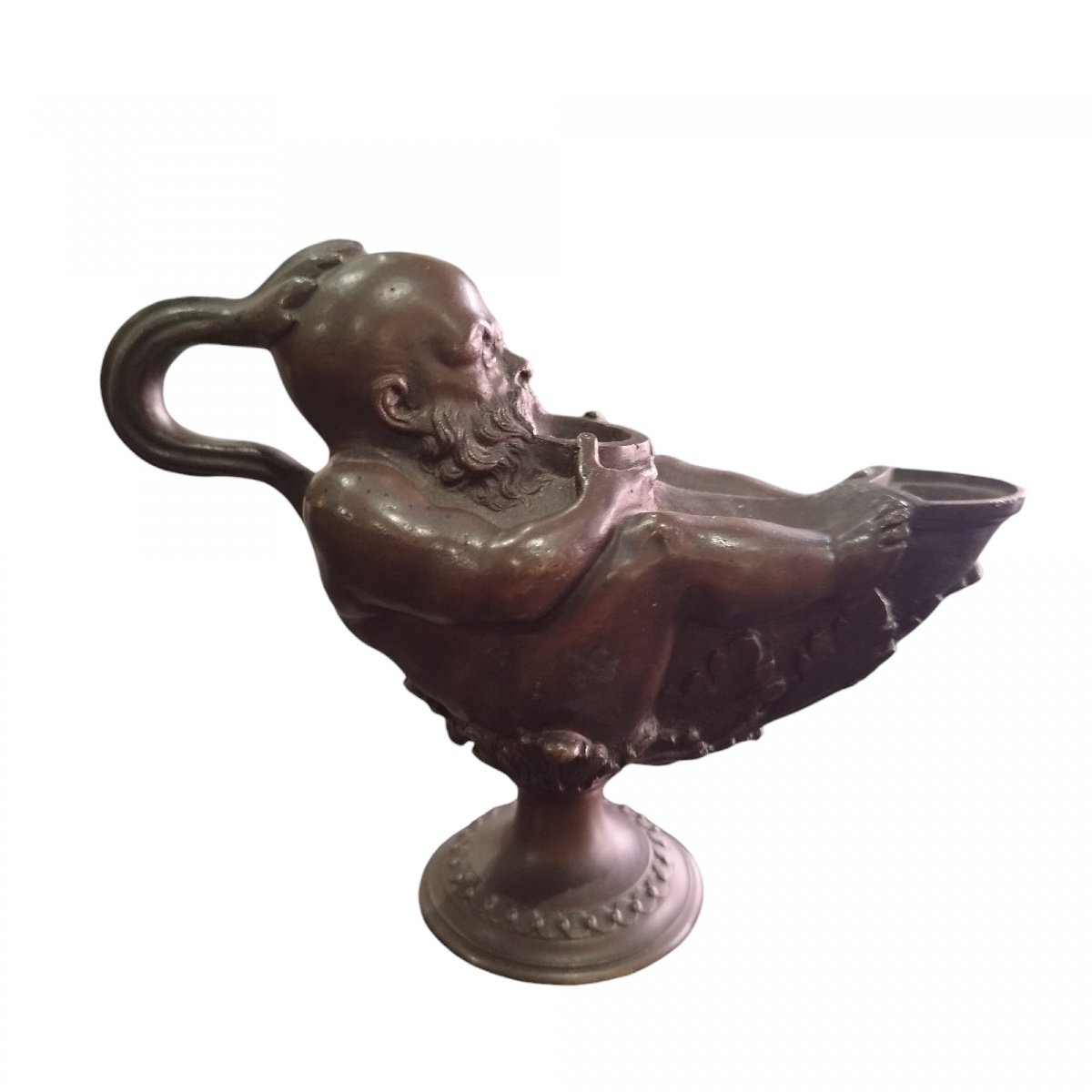 Genie En Bronze Fondeur Delafontaine