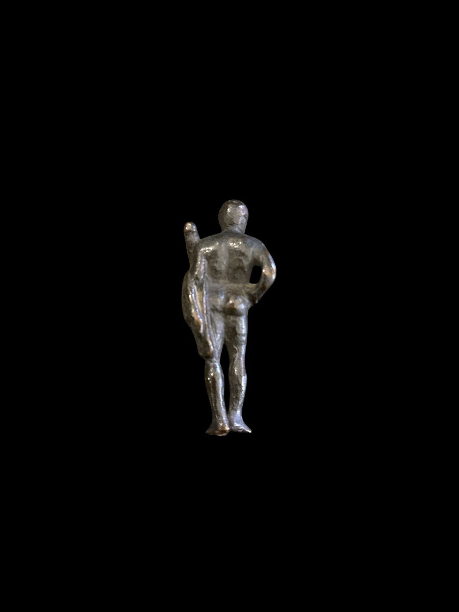 Ancient Roman Bronze Statue-photo-3