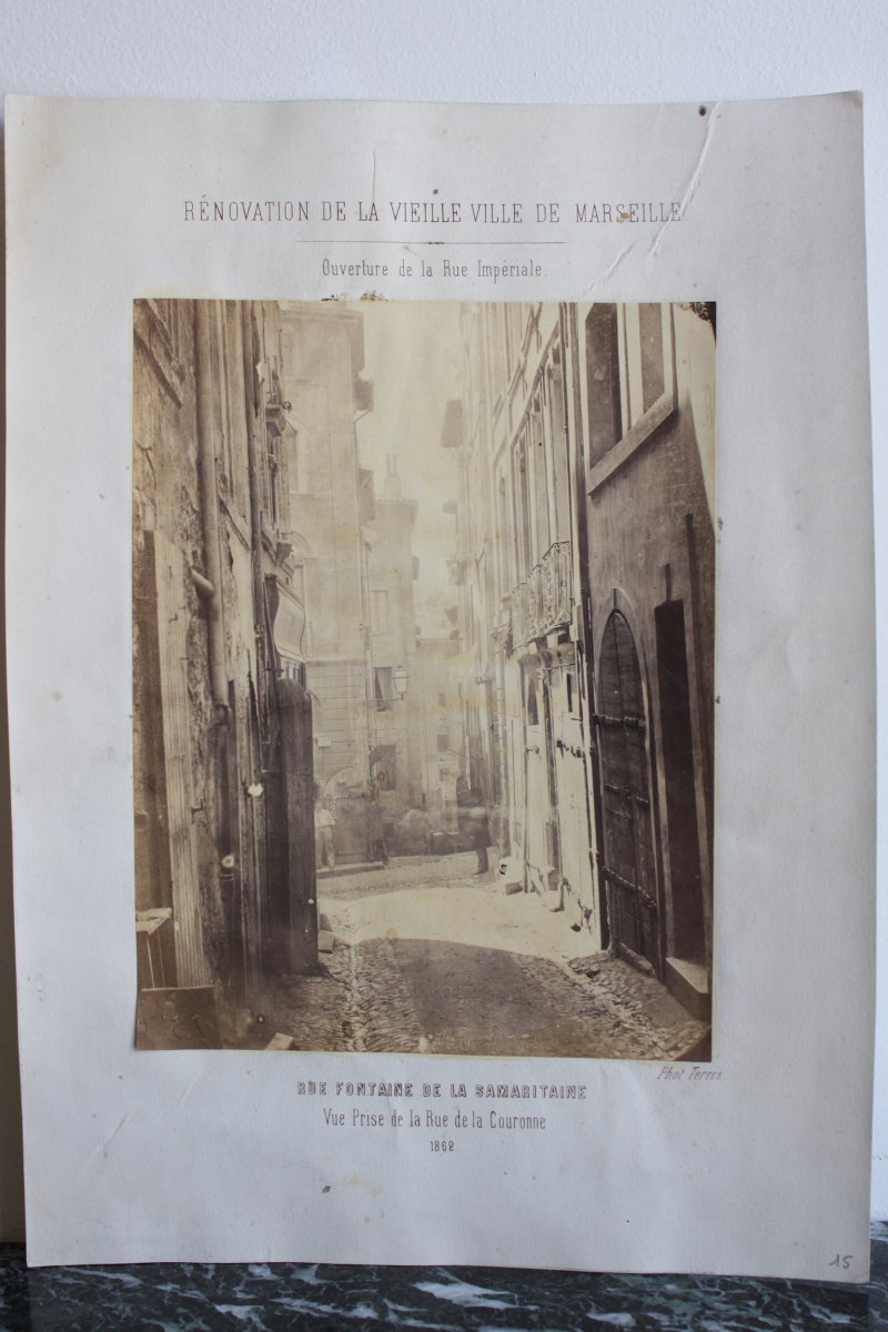 "Rénovation de la vieille ville de Marseille" Photo Terris 1862-photo-2