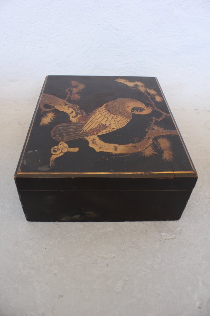 Japanese Lacquer Box-photo-3