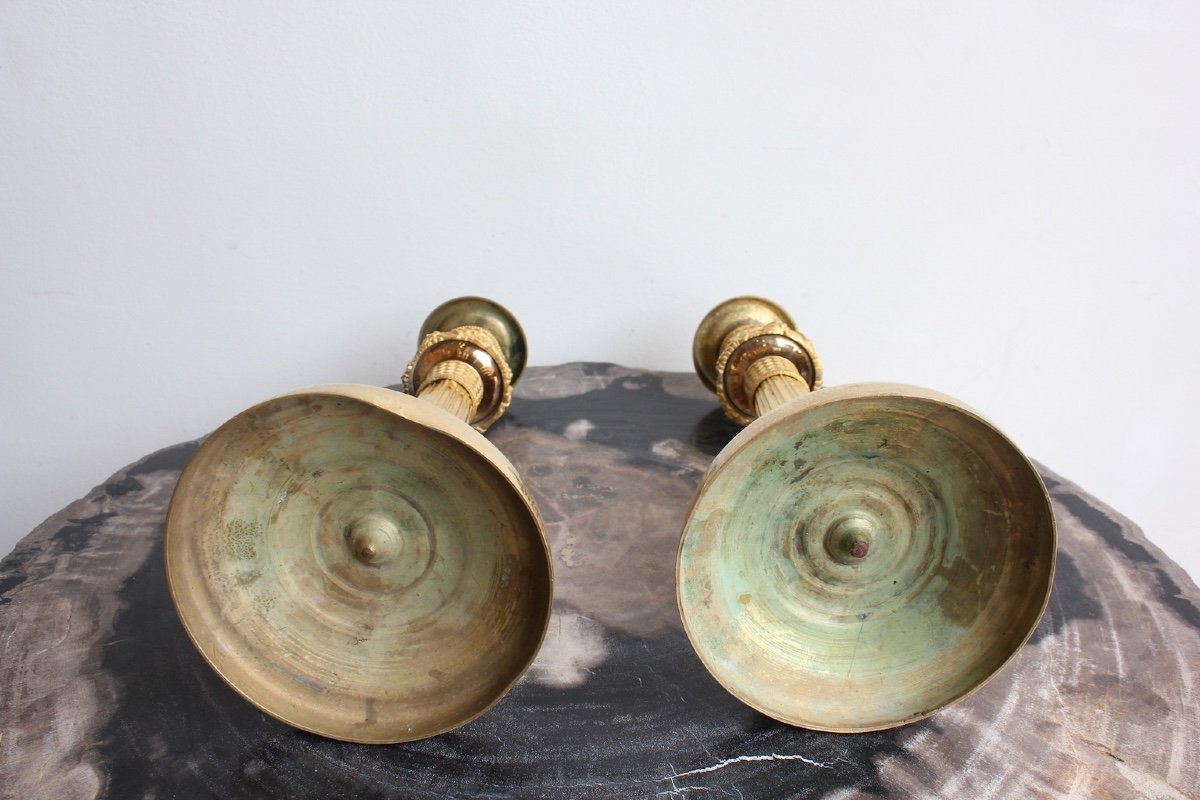 Pair Of Empire Candlesticks-photo-6