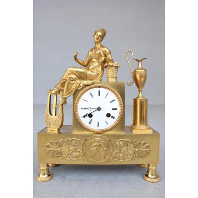 Pendule à La Lyre époque XIXème Siècle