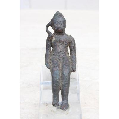 Bronze Harpocrate Sculpture Ancient Period